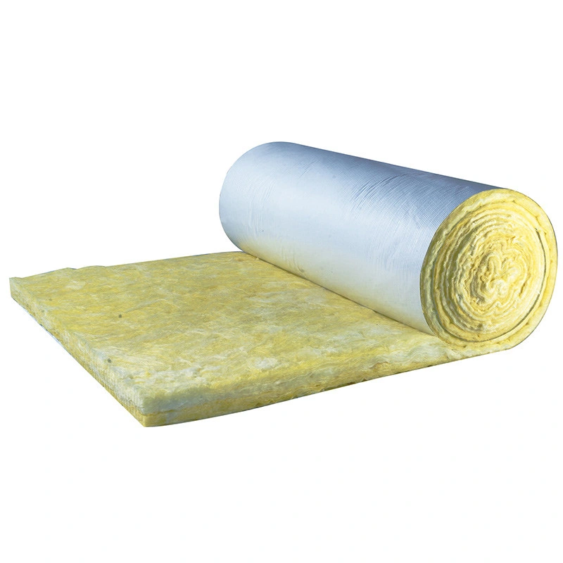 50mm Fiberglass Insulation Duct Wrap Batt Hight Density Glass Wool Felt