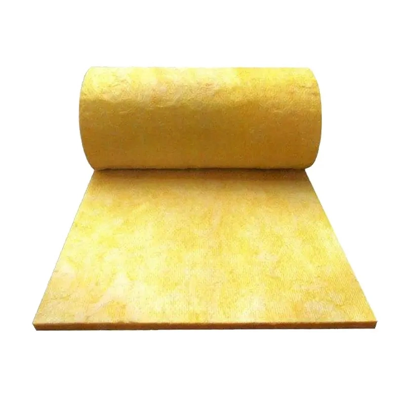 50mm Fiberglass Insulation Duct Wrap Batt Hight Density Glass Wool Felt