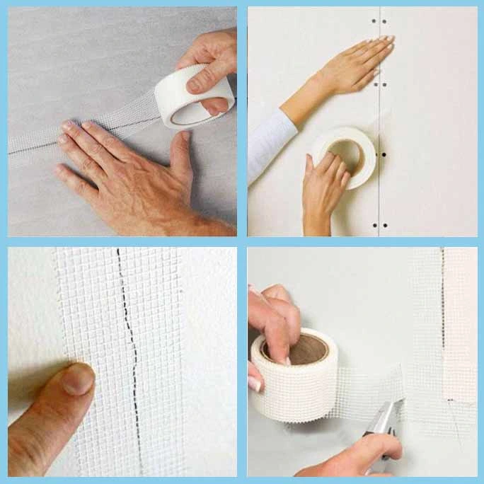 Fiberglass Self-Adhesive Tape, Scrim Tape, Drywall Joint Tape