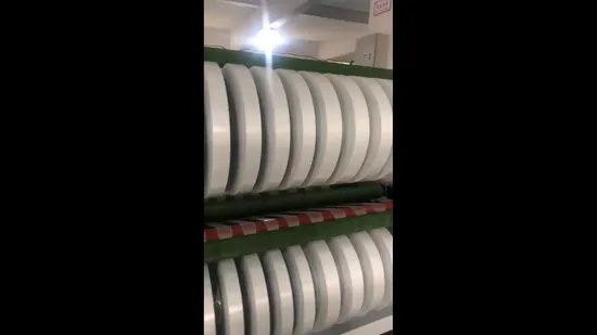 Cinta eléctrica de tela de fibra de vidrio 560RS con adhesivo acrílico para bandas de transformadores